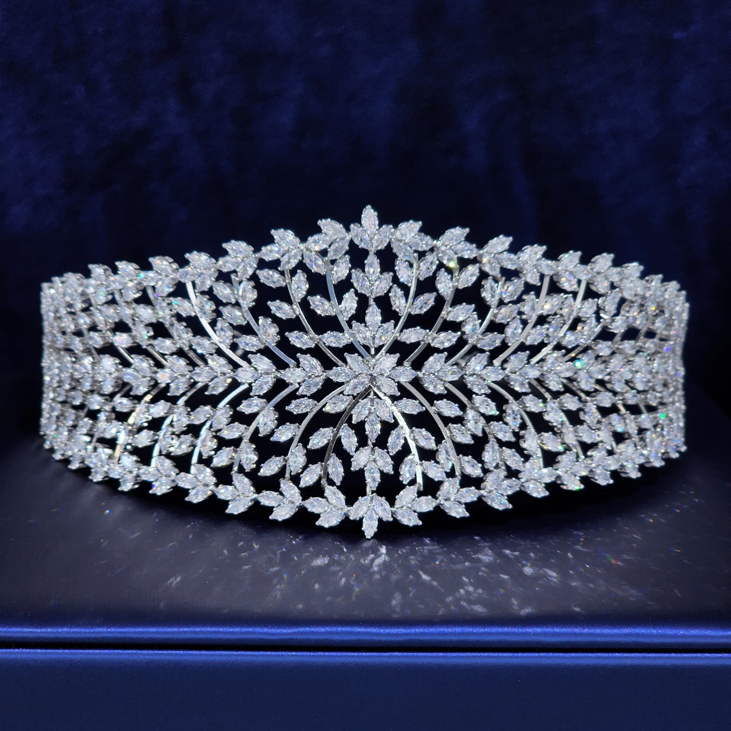 glamorous tiara